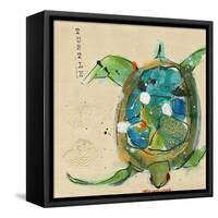 Chentes Turtle Light-Kellie Day-Framed Stretched Canvas