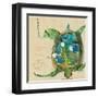 Chentes Turtle Light-Kellie Day-Framed Art Print