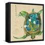 Chentes Turtle Light-Kellie Day-Framed Stretched Canvas