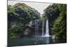 Cheonjiyeon Pokpo Waterfall, Island of Jejudo, UNESCO World Heritage Site, South Korea, Asia-Michael-Mounted Photographic Print