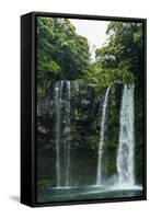 Cheonjiyeon Pompom Waterfall, Island of Jejudo, South Korea-Michael Runkel-Framed Stretched Canvas