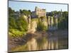 Chepstow Castle and the River Wye, Gwent, Wales, United Kingdom, Europe-Billy Stock-Mounted Photographic Print