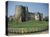 Chepstow Castle, Monmouthshire, Wales, United Kingdom-David Hunter-Stretched Canvas