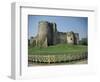 Chepstow Castle, Monmouthshire, Wales, United Kingdom-David Hunter-Framed Photographic Print