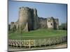 Chepstow Castle, Monmouthshire, Wales, United Kingdom-David Hunter-Mounted Photographic Print