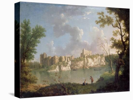 Chepstow Castle (Oil on Canvas)-John Inigo Richards-Stretched Canvas