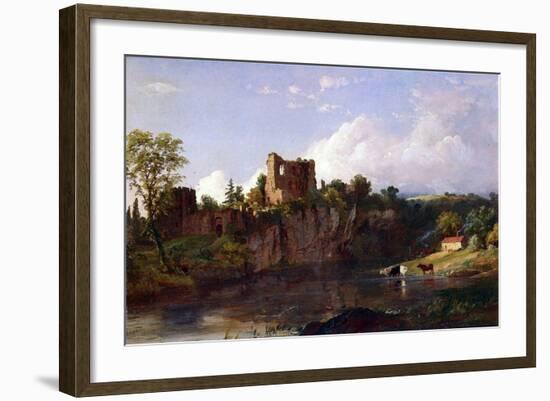 Chepstow Castle, on the Wye, 1854-Jasper Francis Cropsey-Framed Giclee Print