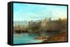 Chepstow Castle On The Wye, 1872-Edmund John Niemann-Framed Stretched Canvas