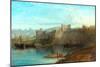 Chepstow Castle On The Wye, 1872-Edmund John Niemann-Mounted Giclee Print