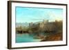 Chepstow Castle On The Wye, 1872-Edmund John Niemann-Framed Giclee Print