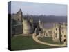 Chepstow Castle, Wales, United Kingdom-Adam Woolfitt-Stretched Canvas