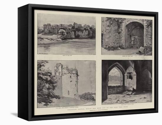 Chepstow Castle-null-Framed Stretched Canvas