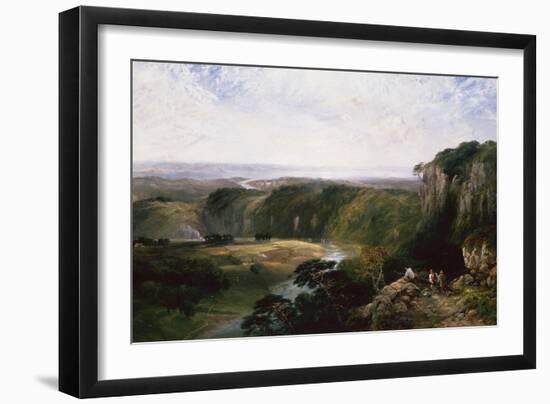 Chepstow from the Windcliff, 1853-George Vicat Cole-Framed Giclee Print