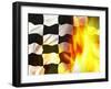 Chequred Flag-sean gladwell-Framed Photographic Print