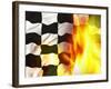 Chequred Flag-sean gladwell-Framed Photographic Print