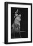 Cher in Feathers-null-Framed Art Print