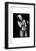 Cher Performing-null-Framed Art Print