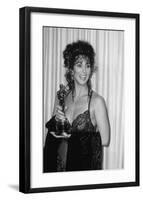 Cher Wins Award-null-Framed Art Print