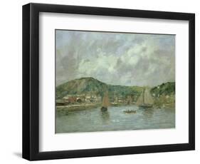 Cherbourg, 1883-Eugène Boudin-Framed Giclee Print