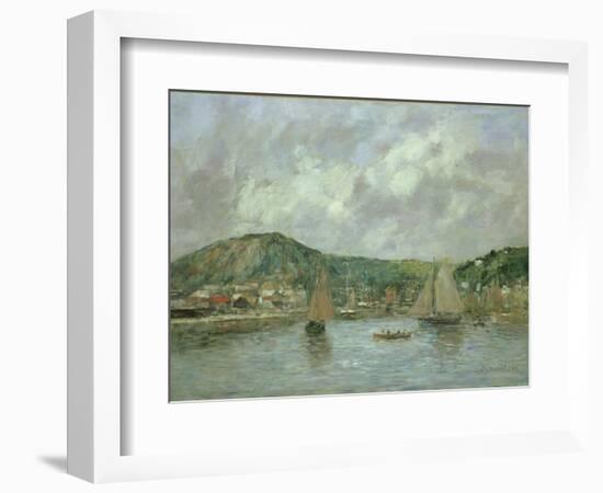 Cherbourg, 1883-Eugène Boudin-Framed Giclee Print