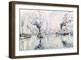 Cherbourg, 1931-Paul Signac-Framed Giclee Print