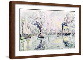 Cherbourg, 1931-Paul Signac-Framed Giclee Print