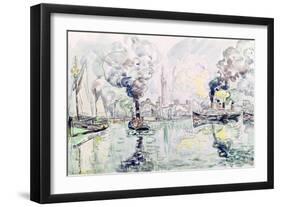 Cherbourg, 1931-Paul Signac-Framed Giclee Print