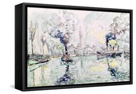Cherbourg, 1931-Paul Signac-Framed Stretched Canvas