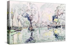 Cherbourg, 1931-Paul Signac-Stretched Canvas