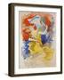 Cheret Courier Francais-null-Framed Giclee Print