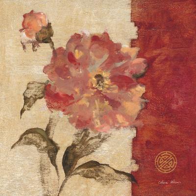 カラーの花のウォールプレート　壁掛け／Cheri Blum ヴィンテージ カラーの花のウォールプレート 壁掛け／Cheri Blum ヴィンテージ