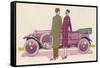 Cheri How Divinely Clever of You to Find a Renault That Goes So Tastefully with My Coat!-Jean Grangier-Framed Stretched Canvas