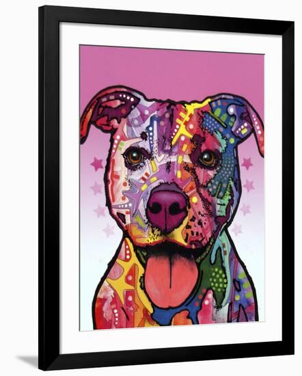 Cherish the Pitbull-Dean Russo-Framed Giclee Print