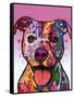 Cherish the Pitbull-Dean Russo-Framed Stretched Canvas