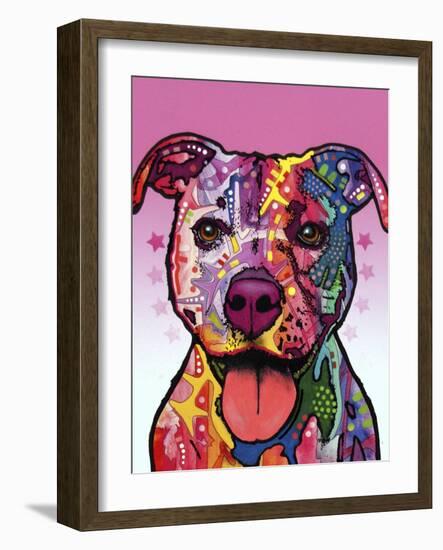 Cherish the Pitbull-Dean Russo-Framed Giclee Print