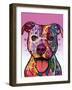Cherish the Pitbull-Dean Russo-Framed Giclee Print