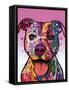 Cherish the Pitbull-Dean Russo-Framed Stretched Canvas