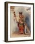 Chernomor. Costume Design for the Opera Ruslan and Lyudmila by M. Glinka-Viktor Alexandrovich Hartmann-Framed Giclee Print