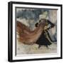 Chernomor. Costume Design for the Opera Ruslan and Lyudmila by M. Glinka-Valentin Alexandrovich Serov-Framed Giclee Print