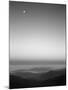 Cherohala Skyway, Full Moon over the Smoky Mountains-Rob Tilley-Mounted Photographic Print