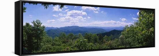 Cherohala Skyway, North Carolina Highway 143, Nantahala National Forest, North Carolina, USA-null-Framed Stretched Canvas