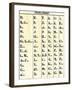 Cherokee Alphabet Developed by Sequoyah-null-Framed Giclee Print