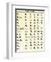 Cherokee Alphabet Developed by Sequoyah-null-Framed Giclee Print