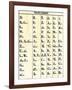 Cherokee Alphabet Developed by Sequoyah-null-Framed Giclee Print