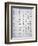 Cherokee Alphabet, Developed in 1821-null-Framed Giclee Print