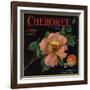 Cherokee Brand - Highland, California - Citrus Crate Label-Lantern Press-Framed Art Print