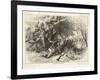 Cherokee Indians Ambush British Soldiers-null-Framed Art Print