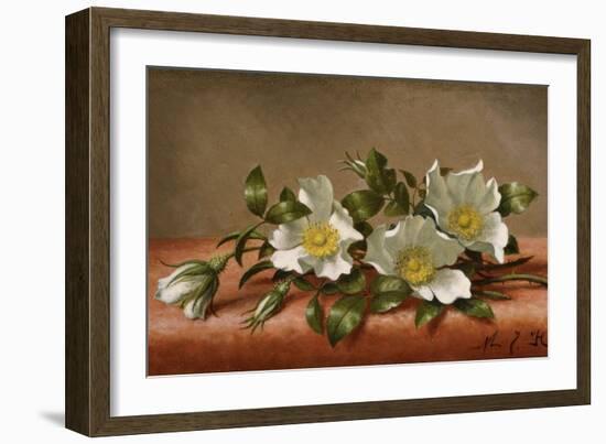 Cherokee Roses-Martin Johnson Heade-Framed Giclee Print