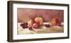 Cherries and Apples (detail)-Nel Whatmore-Framed Art Print