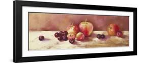 Cherries and Apples-Nel Whatmore-Framed Art Print